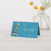 Retro Billboard Teken Bruiloft Partij Plaatskaartje (Achterkant)