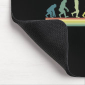 Retro Billiards Human Evolution Lover Gift Pool Sn Muismat (Hoek)