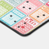 Retro Bingo Bureaumat (Hoek)