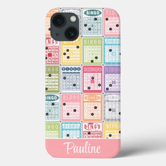 Retro Bingo Case-Mate iPhone Case (Achterkant)