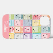 Retro Bingo Case-Mate iPhone Case (Achterkant (horizontaal))
