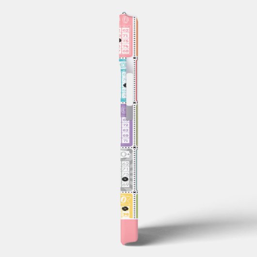 Retro Bingo Case-Mate iPhone Case (Achterkant / Links)