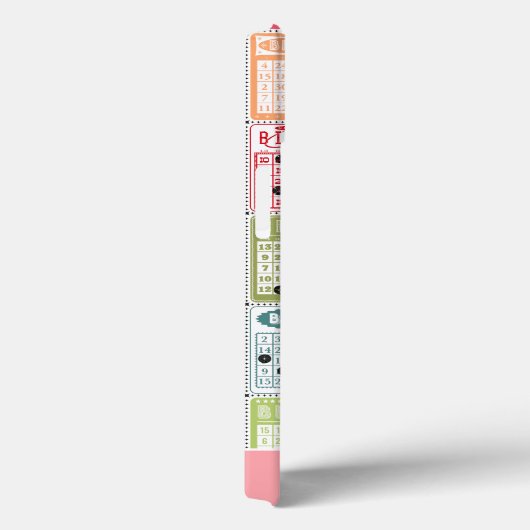 Retro Bingo Case-Mate iPhone Case (Achterkant / Rechts)