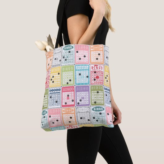 Retro Bingo Tote Bag (Dichtbij)