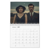 Retro-bioscooppaar Kalender (Jan 2027)