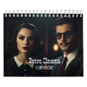 Retro-bioscooppaar Kalender (Hoes)