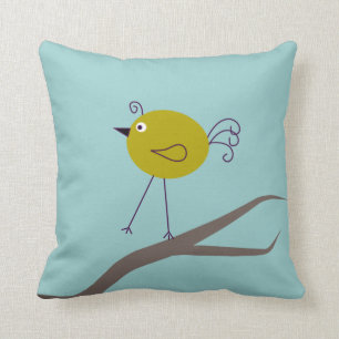 Retro Bird Decorative Pillow Kussen