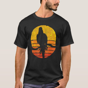 Retro Bird Watting Oerwoud Animal Macaw Parrot T-shirt
