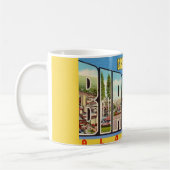 Retro Birmingham AL Wenskaart Mok (Links)