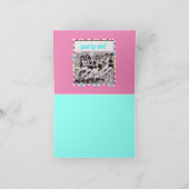 Retro Birthday-briefkaart Kaart (Binnen)