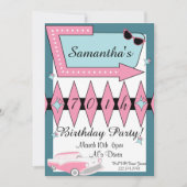 Retro Birthday Elke leeftijd van 1950 Kaart (Voorkant)