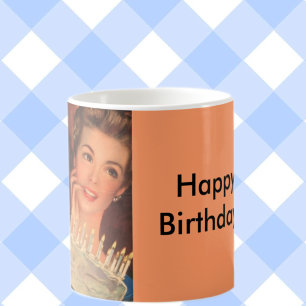 Retro Birthday Koffiemok