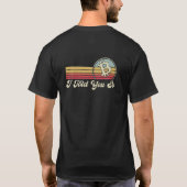retro bitcoin Crypto heb ik je dat verteld T-shirt (Achterkant)