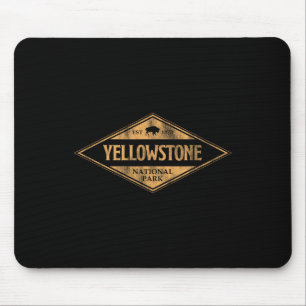 Retro Bizon Yellowstone National Park 1872 Wandele Muismat