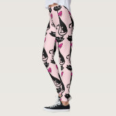 RETRO BLACK CAT-LEGGINGS LEGGINGS (Links)