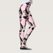 RETRO BLACK CAT-LEGGINGS LEGGINGS (Rechts)