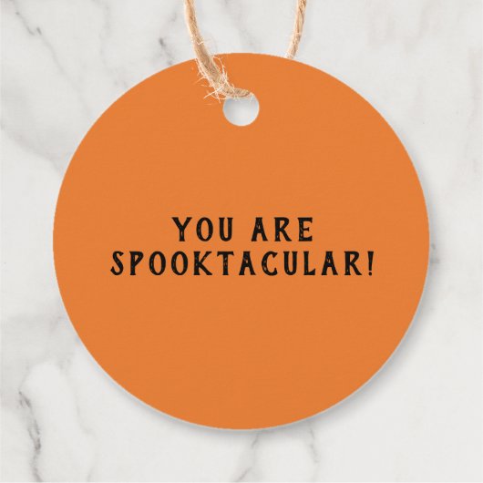 Retro Black Cat op de Moon Halloween Bedankjes Labels (Achterkant)