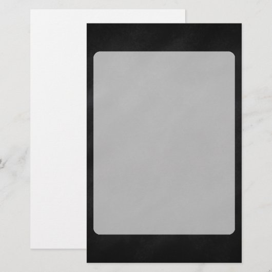 Retro Black Chalkboard textuur (Voorkant / Achterkant)