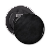 Retro Black Chalkboard textuur Button Flesopener (Voorkant)