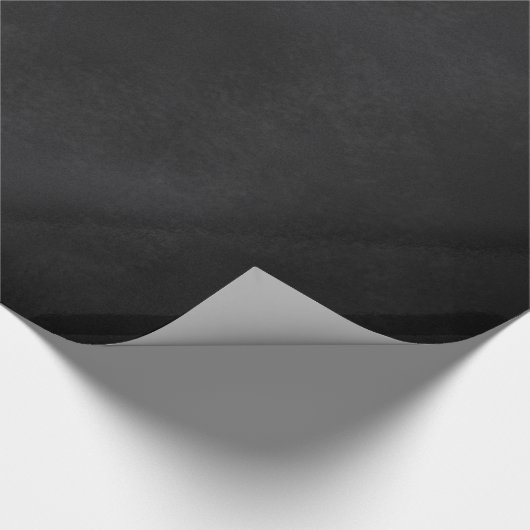 Retro Black Chalkboard textuur Cadeaupapier (Hoek)
