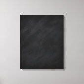 Retro Black Chalkboard textuur Canvas Afdruk (Voorkant)