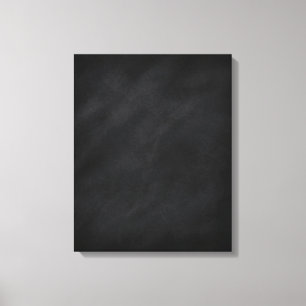 Retro Black Chalkboard textuur Canvas Afdruk