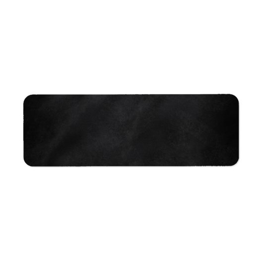 Retro Black Chalkboard textuur Etiket (Voorkant)