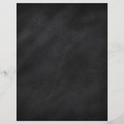 Retro Black Chalkboard textuur Flyer (Voorkant)