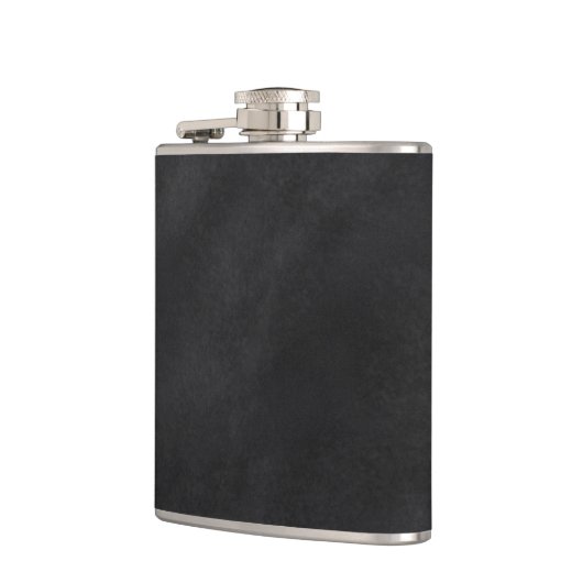 Retro Black Chalkboard textuur Heupfles (Links)