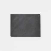 Retro Black Chalkboard textuur Post-it® Notes (Voorkant)