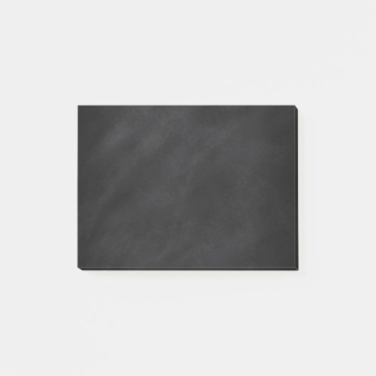 Retro Black Chalkboard textuur Post-it® Notes (Voorkant)
