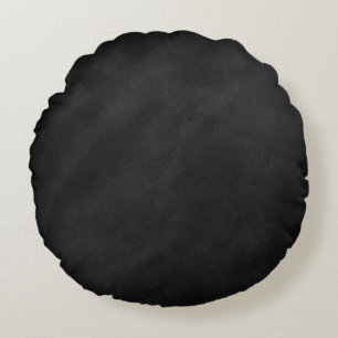Retro Black Chalkboard textuur Rond Kussen
