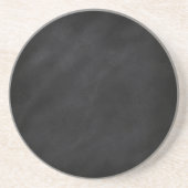 Retro Black Chalkboard textuur Zandsteen Onderzetter (Voorkant)