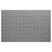 Retro Black en Grey Paisley Pattern Stof (Yard (91,4 cm))