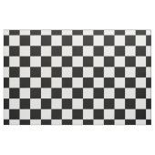 Retro Black en White Checkered Pattern Stof (Fat Quarter)