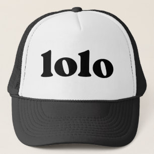 Retro Black en White Grandpa Filipino Lolo Trucker Pet