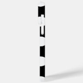 Retro Black en White Polka Dot Case-Mate iPhone Case (Achterkant / Links)