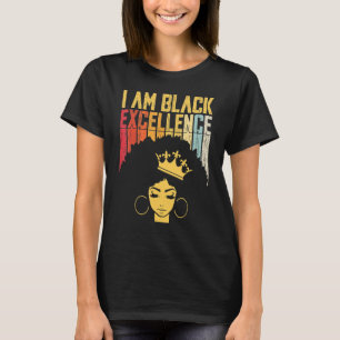 Retro  Black Excellence African Pride Histo T-shirt