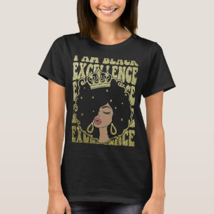Retro Black Excellence African Pride Histo T-shirt