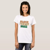 Retro Black Friday Baas - Bazinnetje T-shirt (Voorkant volledig)
