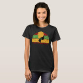 Retro Black History Maand African Woman T-shirt (Voorkant volledig)