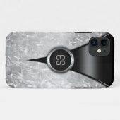 Retro Black iPhone 5 Hoesje (Achterkant (horizontaal))