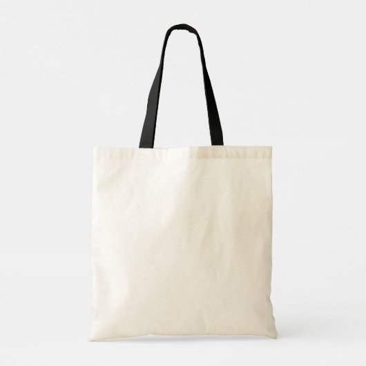 Retro Black Telephone Patroon Tote Bag (Achterkant)