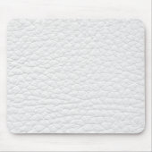 Retro Black & White Grunge Leather Custom Muismat (Voorkant)