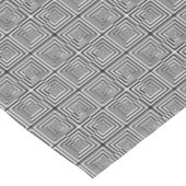 Retro Black White Squares Psychedelic Pattern Tafelkleed (Gekanteld)