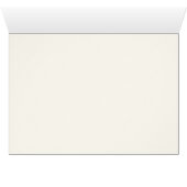 Retro Black White  Wedding Place Card (Binenzijde Horizontaal (Onderkant))