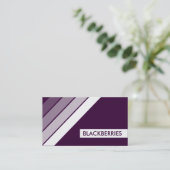 retro BLACKBERRIES Visitekaartje (Staand voorkant)