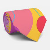 Retro Blackberry-Stropdas Stropdas (Opgerold)