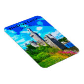 Retro Blackrock Castle Cork Ierland Reismagneet Magneet (Rechterzijde)