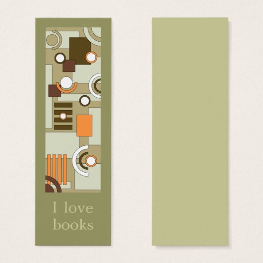 Retro Bladwijzer ontwerp Mini Visitekaartjes (Voorkant /achterkant)